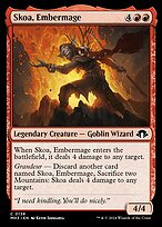 Magic the Gathering Card - Skoa, Embermage - MTG Circle