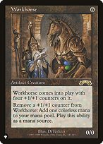 Magic the Gathering Card - Workhorse - MTG Circle