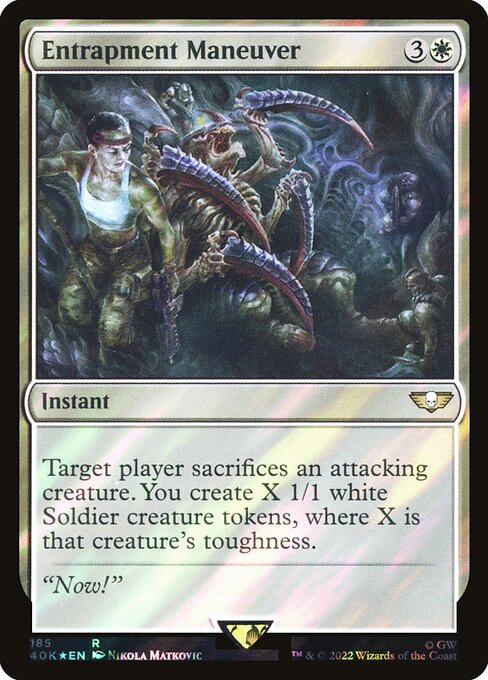 Magic the Gathering Card - Entrapment Maneuver - MTG Circle