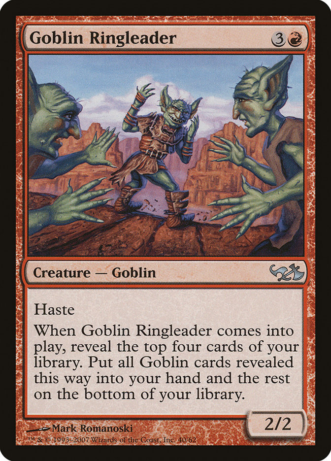 Magic the Gathering Card - Goblin Ringleader - MTG Circle