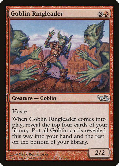 Magic the Gathering Card - Goblin Ringleader - MTG Circle