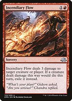 Magic the Gathering Card - Incendiary Flow - MTG Circle