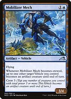 Magic the Gathering Card - Mobilizer Mech - MTG Circle
