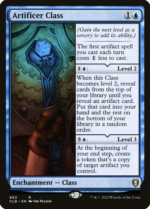 Magic the Gathering Card - Artificer Class - MTG Circle