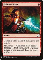 Magic the Gathering Card - Galvanic Blast - MTG Circle