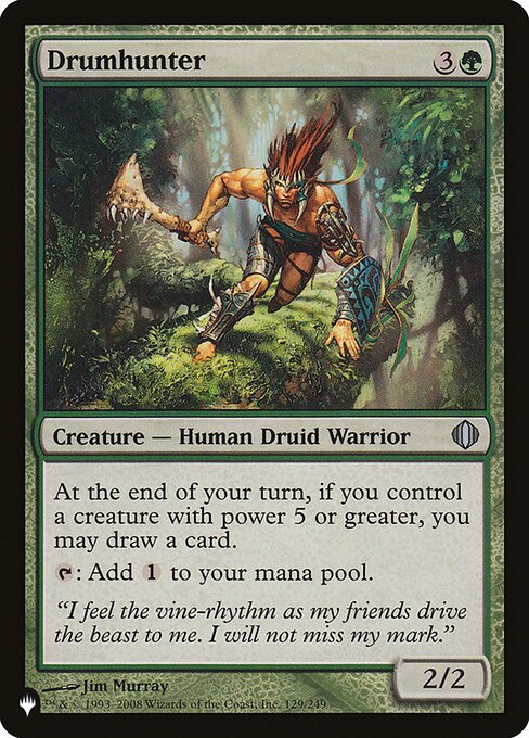Magic the Gathering Card - Drumhunter - MTG Circle