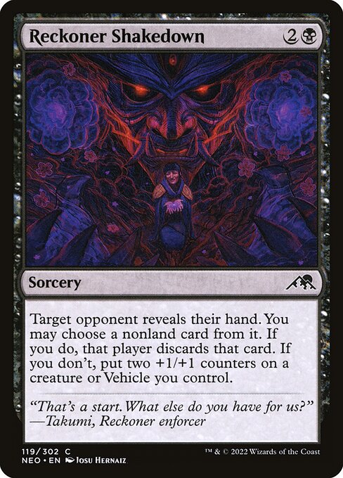 Magic the Gathering Card - Reckoner Shakedown - MTG Circle