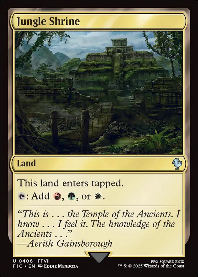 Magic the Gathering Card - Jungle Shrine - MTG Circle