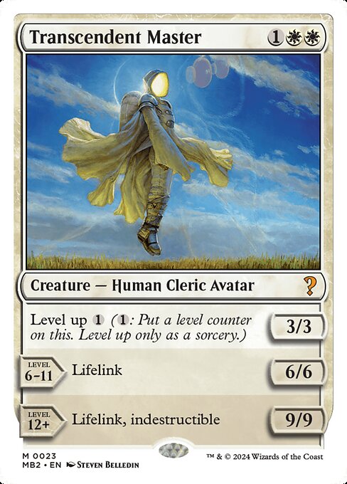 Magic the Gathering Card - Transcendent Master - MTG Circle