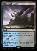 Magic the Gathering Card - Shipwreck Marsh - MTG Circle