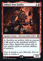 Magic the Gathering Card - Slobad, Iron Goblin - MTG Circle