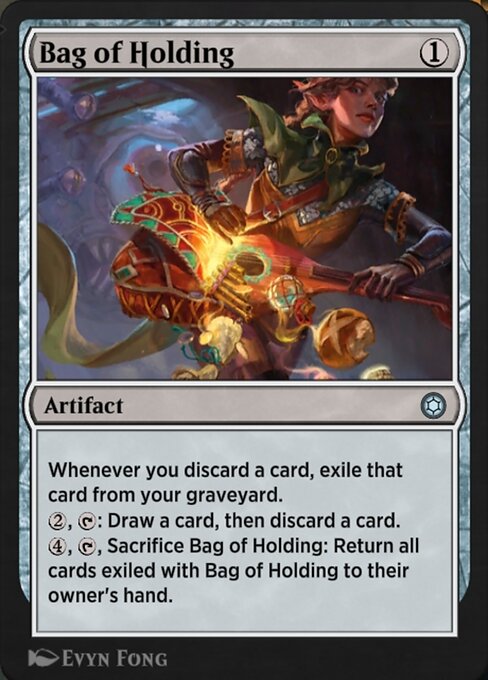 Magic the Gathering Card - Bag of Holding - MTG Circle