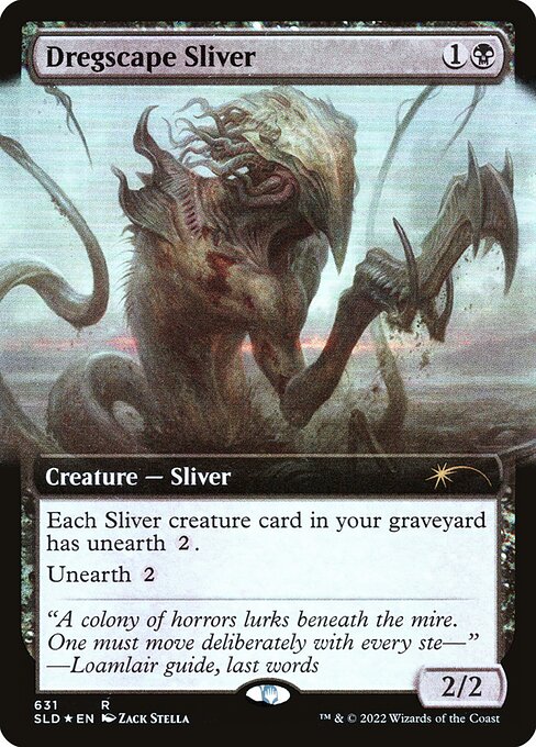 Magic the Gathering Card - Dregscape Sliver - MTG Circle