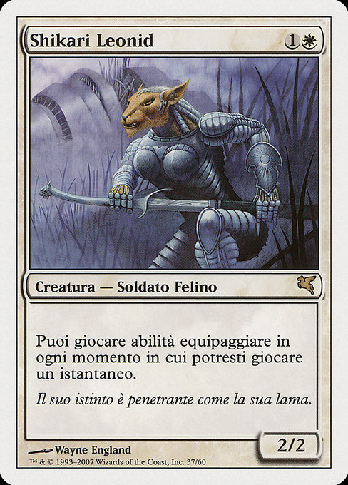 Magic the Gathering Card - Leonin Shikari - MTG Circle