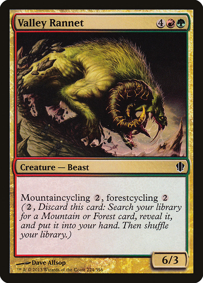 Magic the Gathering Card - Valley Rannet - MTG Circle