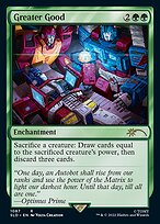 Magic the Gathering Card - Greater Good - MTG Circle