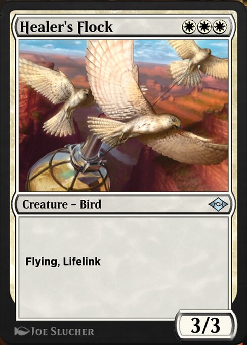 Magic the Gathering Card - Healer's Flock - MTG Circle