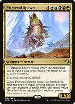 Magic the Gathering Card - Primeval Spawn - MTG Circle