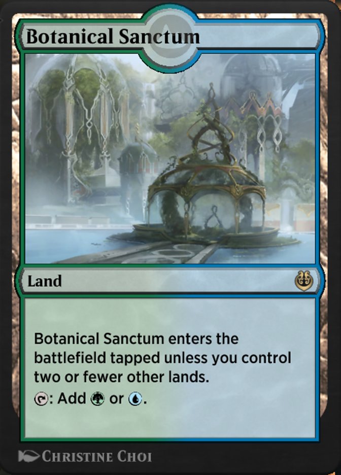 Magic the Gathering Card - Botanical Sanctum - MTG Circle