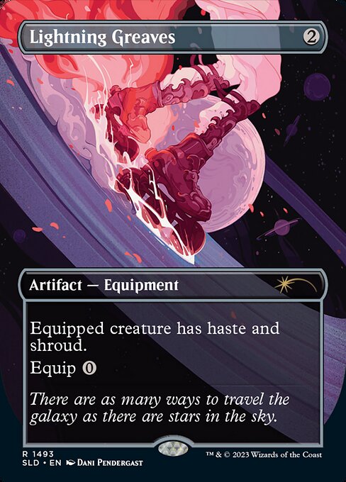 Magic the Gathering Card - Lightning Greaves - MTG Circle