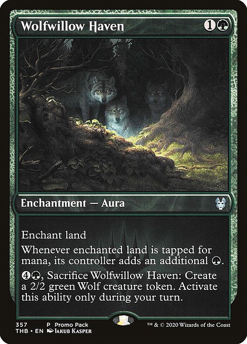 Magic the Gathering Card - Wolfwillow Haven - MTG Circle