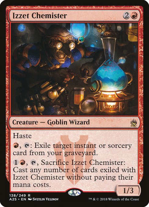 Magic the Gathering Card - Izzet Chemister - MTG Circle