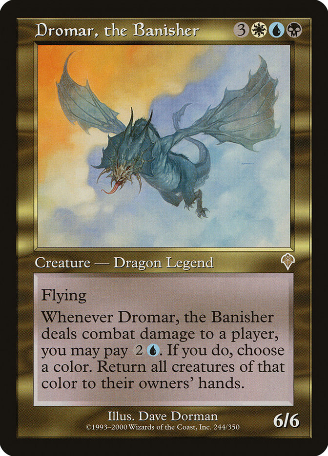 Magic the Gathering Card - Dromar, the Banisher - MTG Circle