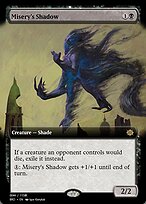 Magic the Gathering Card - Misery's Shadow - MTG Circle