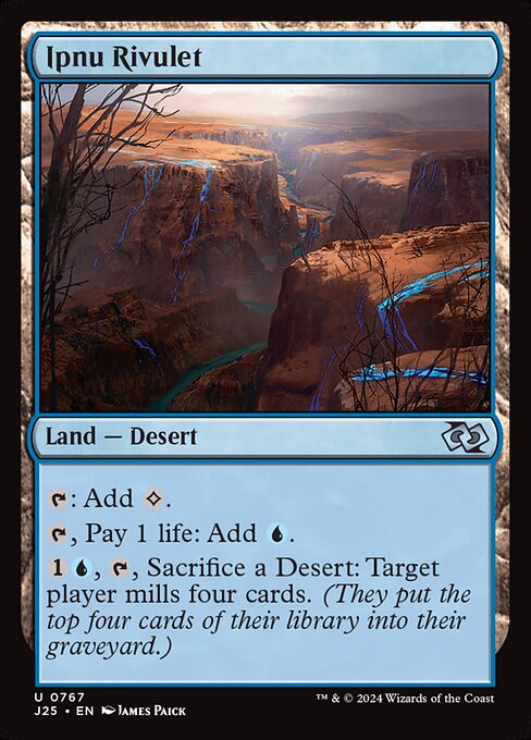Magic the Gathering Card - Ipnu Rivulet - MTG Circle