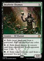 Magic the Gathering Card - Deathrite Shaman - MTG Circle