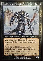 Magic the Gathering Card - Haakon, Stromgald Scourge - MTG Circle