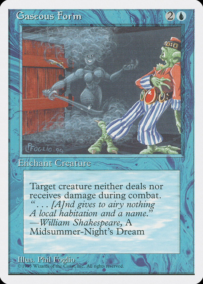 Magic the Gathering Card - Gaseous Form - MTG Circle