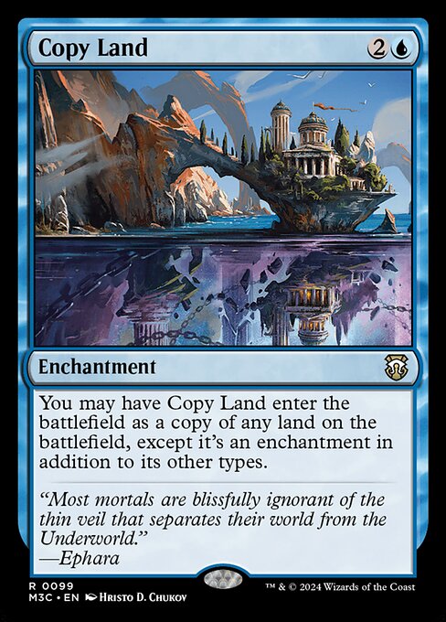 Magic the Gathering Card - Copy Land - MTG Circle