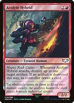 Magic the Gathering Card - Acolyte Hybrid - MTG Circle