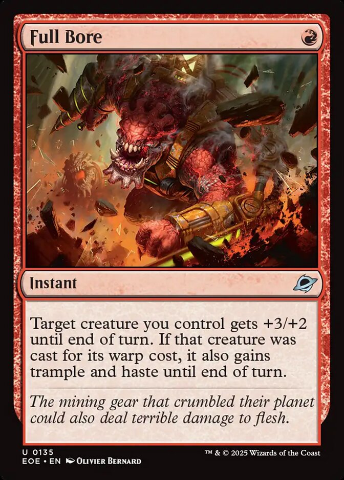 Magic the Gathering Card - Full Bore - MTG Circle