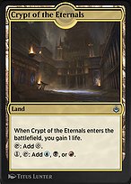 Magic the Gathering Card - Crypt of the Eternals - MTG Circle