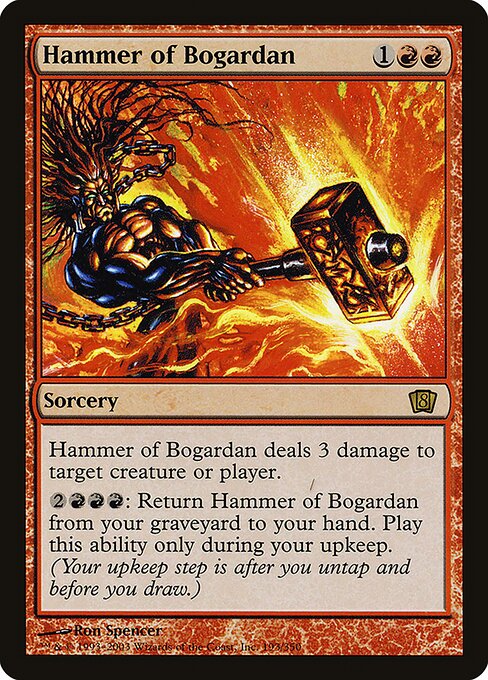 Magic the Gathering Card - Hammer of Bogardan - MTG Circle
