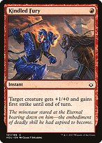 Magic the Gathering Card - Kindled Fury - MTG Circle