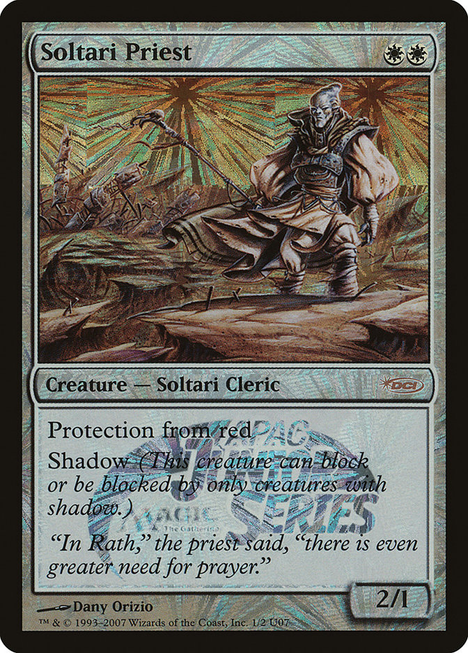 Magic the Gathering Card - Soltari Priest - MTG Circle