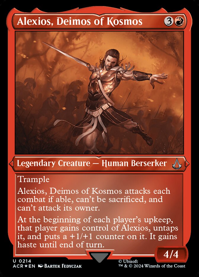 Magic the Gathering Card - Alexios, Deimos of Kosmos - MTG Circle