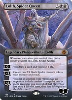 Magic the Gathering Card - Lolth, Spider Queen - MTG Circle