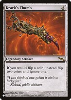 Magic the Gathering Card - Krark's Thumb - MTG Circle