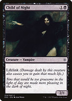 Magic the Gathering Card - Child of Night - MTG Circle