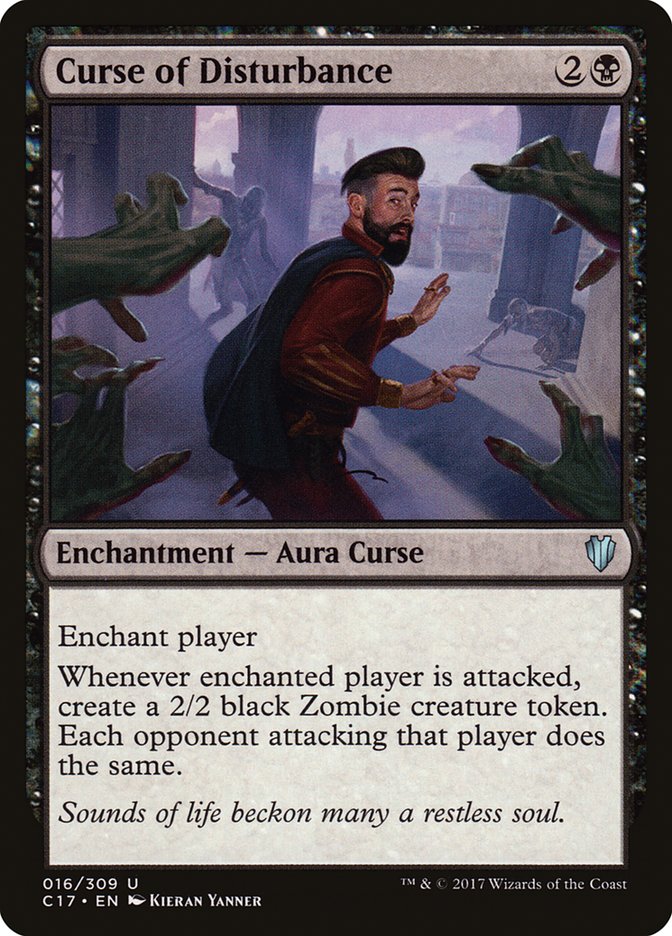 Magic the Gathering Card - Curse of Disturbance - MTG Circle
