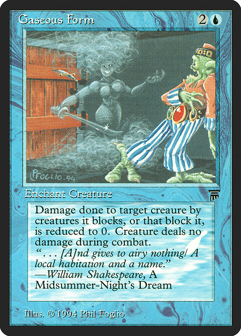 Magic the Gathering Card - Gaseous Form - MTG Circle