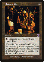 Magic the Gathering Card - Claws of Gix - MTG Circle