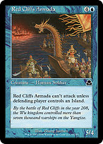Magic the Gathering Card - Red Cliffs Armada - MTG Circle