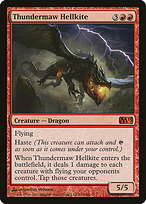 Magic the Gathering Card - Thundermaw Hellkite - MTG Circle
