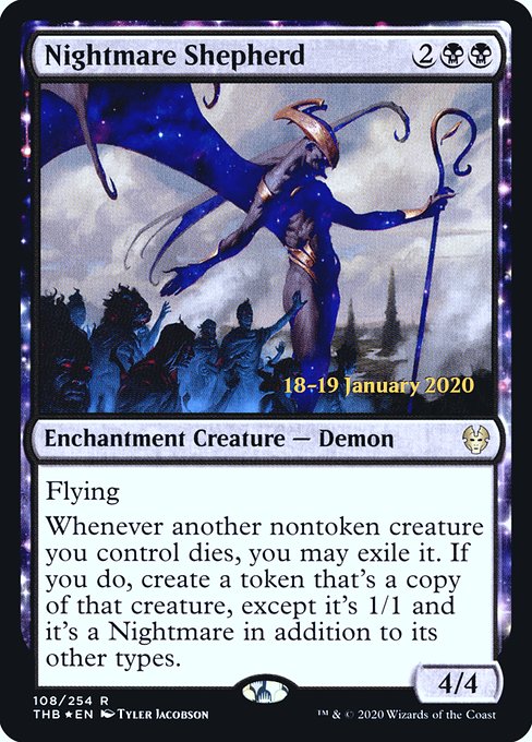 Magic the Gathering Card - Nightmare Shepherd - MTG Circle