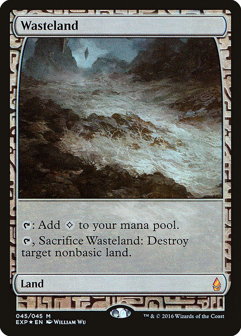 Magic the Gathering Card - Wasteland - MTG Circle